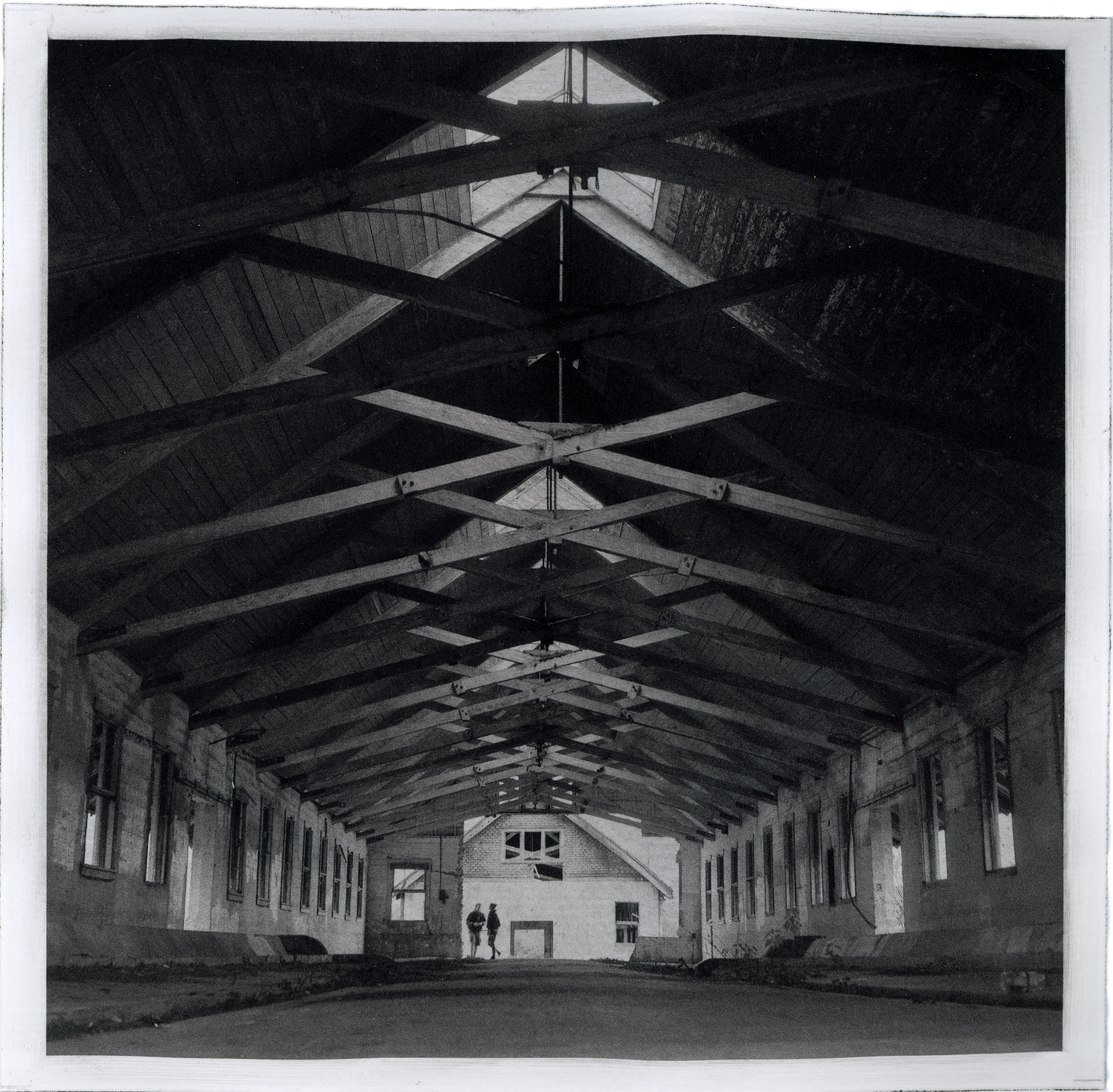 Sedro Wolley Barn - photogravure print 2022